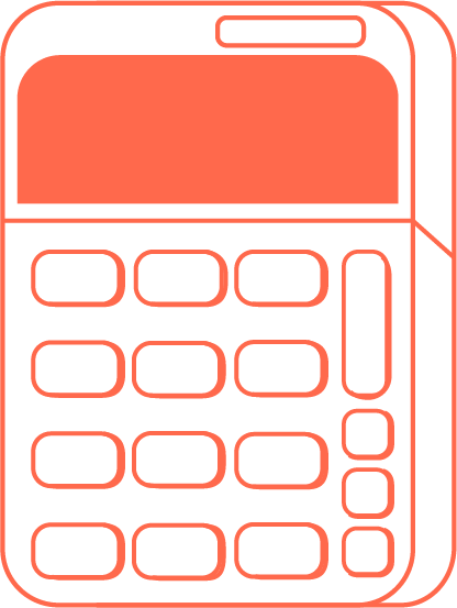 calculatrice orange